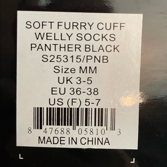 Hunter fleece welly socks - Picture 4 of 4